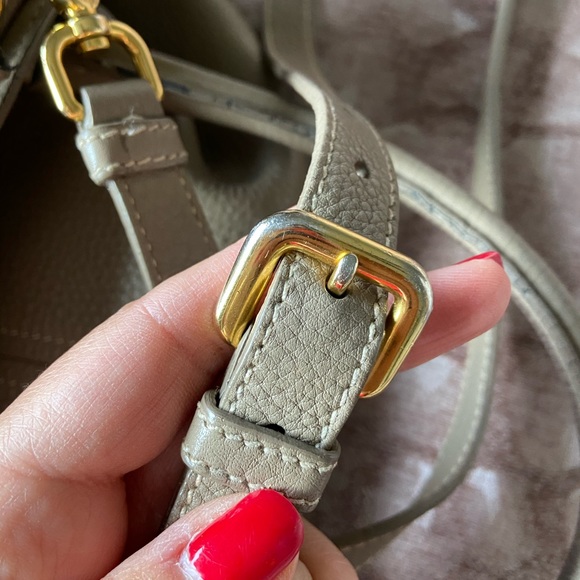 PRADA VITELLO DAINO SATCHEL BAG - Picture 9 of 16